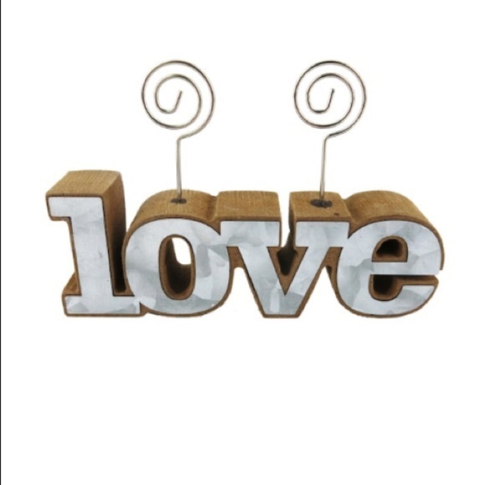 SONOMA "Love" Tabletop Photo Holder, NWT